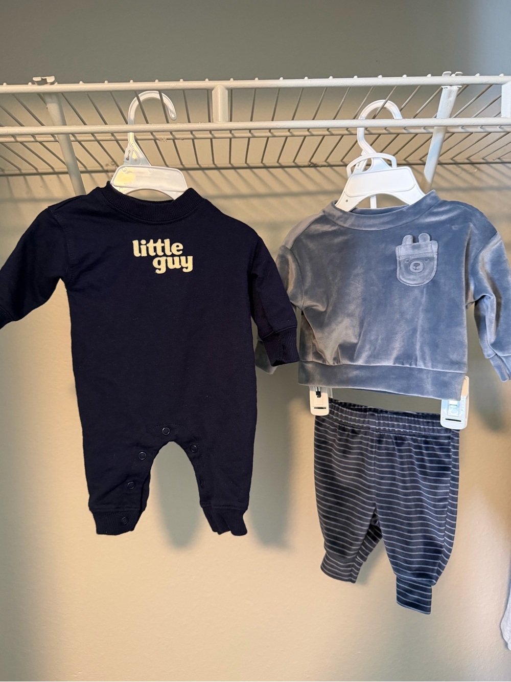 Carter's Blue Newborn Bodysuit